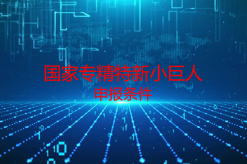 國(guó)家專(zhuān)精特新小巨人申報(bào)條件