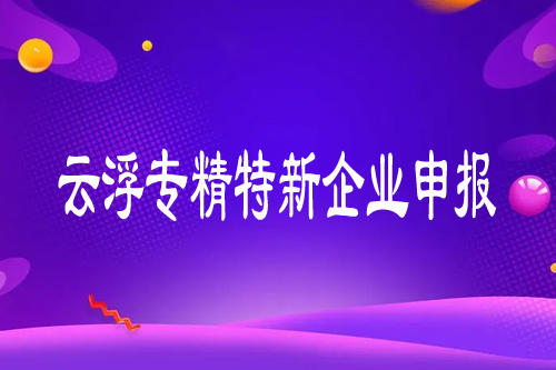 云浮專精特新企業(yè)申報(bào)
