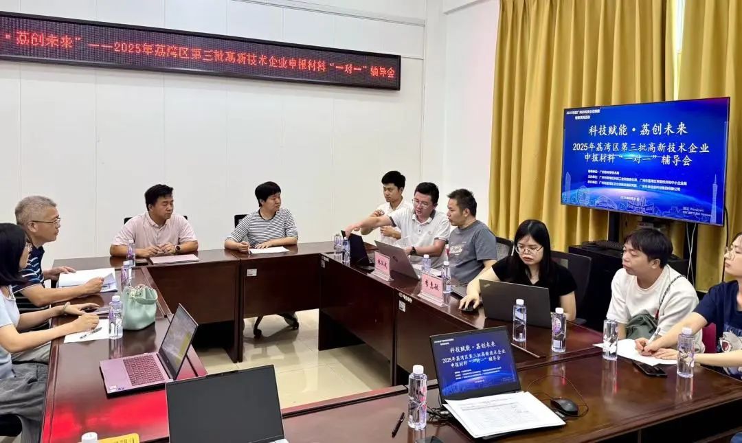“1對1”精準(zhǔn)服務(wù) | 2025年荔灣區(qū)第三批高企申報輔導(dǎo)會圓滿舉辦
