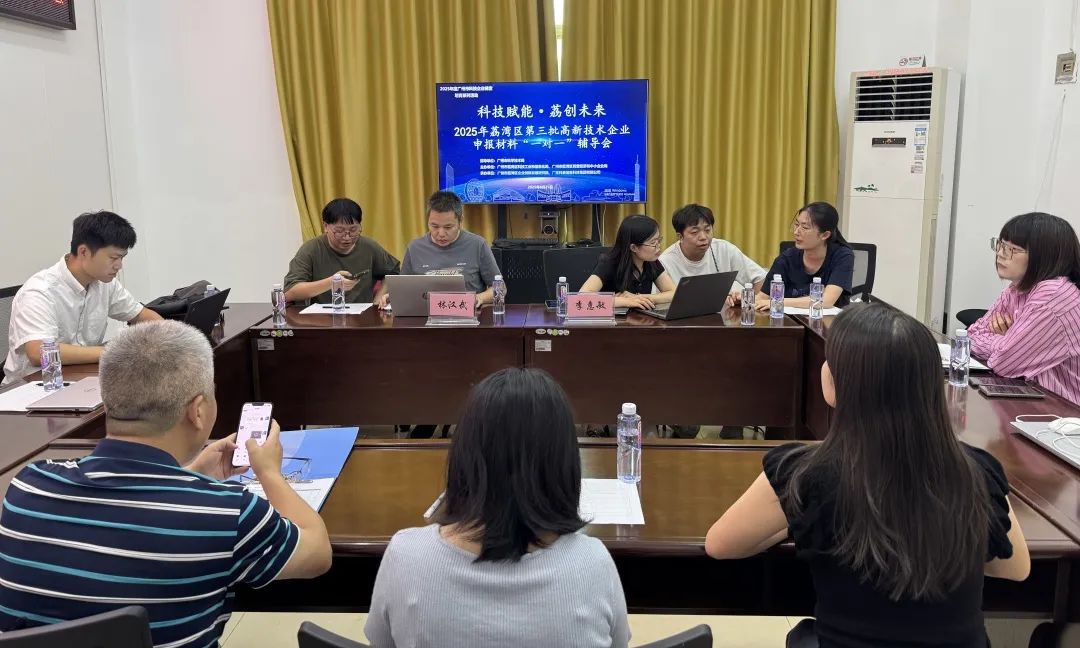 “1對1”精準(zhǔn)服務(wù) | 2025年荔灣區(qū)第三批高企申報輔導(dǎo)會圓滿舉辦