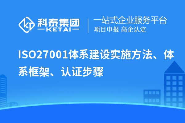 ISO27001體系建設(shè)實施方法、體系框架、認證步驟