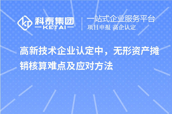 <a href=http://m.donghuashan.cn target=_blank class=infotextkey>高新技術(shù)企業(yè)認定</a>中，無形資產(chǎn)攤銷核算難點及應(yīng)對方法