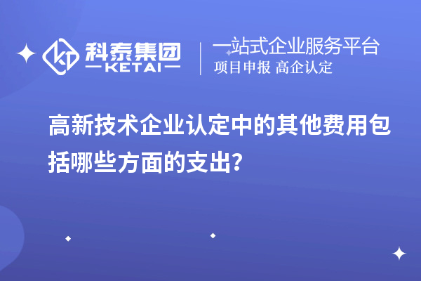 高新技術(shù)企業(yè)認(rèn)定中的其他費(fèi)用包括哪些方面的支出？