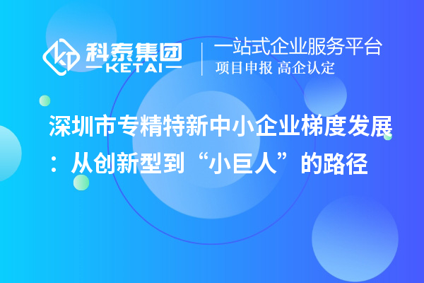 <a href=http://m.donghuashan.cn/shenzhen/ target=_blank class=infotextkey>深圳市專精特新</a>中小企業(yè)梯度發(fā)展:從創(chuàng)新型到“小巨人”的路徑